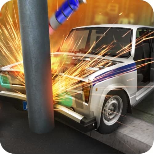 Product Real Car Crash Police 3D