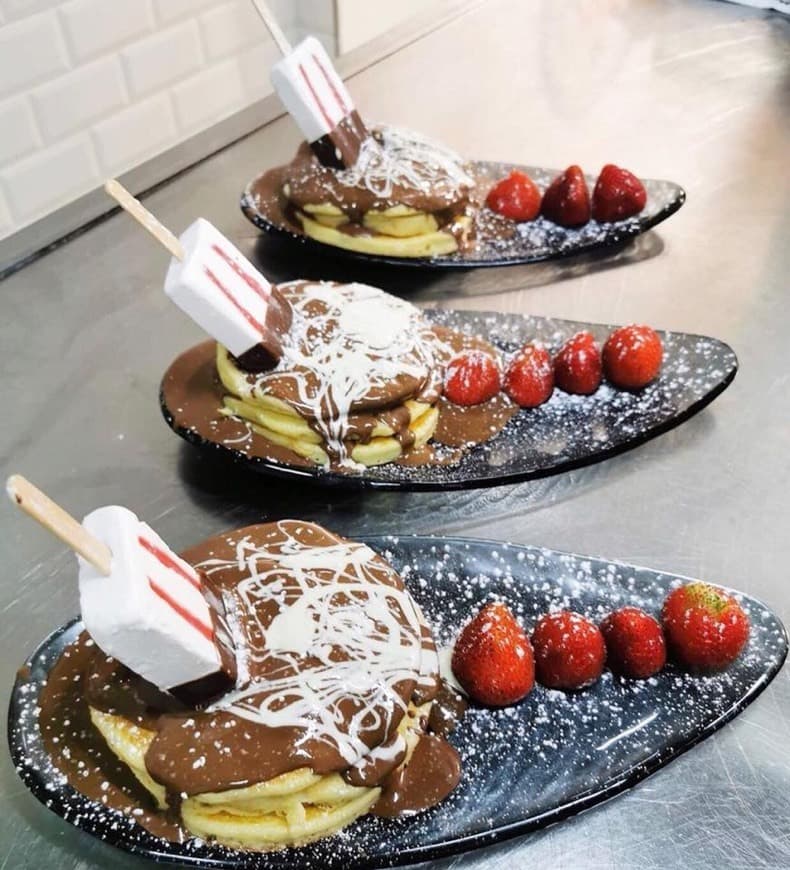 Restaurants Panquecas com Nutella 