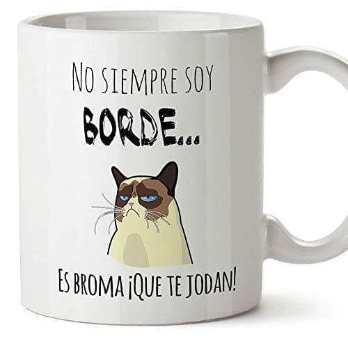 Elemento de la categoría hogar MUGFFINS Taza Graciosa - No Siempre Soy Borde