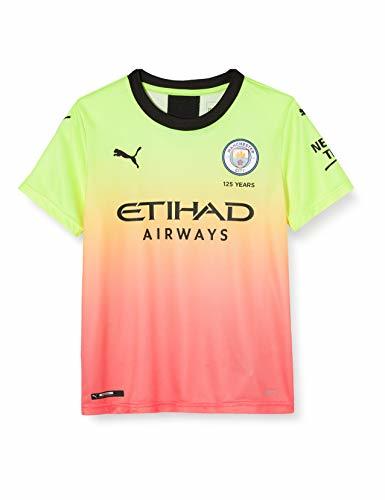 Producto PUMA Manchester City FC Kids Replica Dodge Jersey, Unisex niños, Amarillo