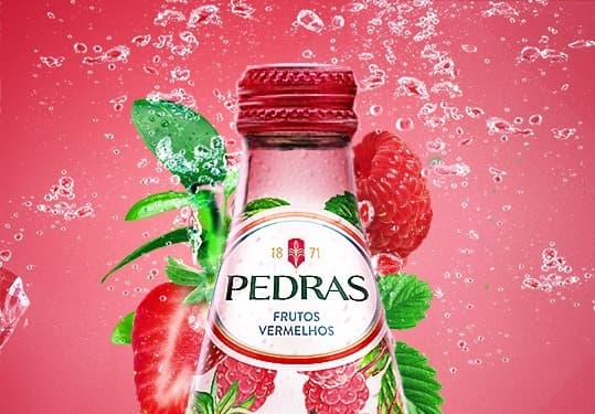 Product Água das Pedras de Frutos Vermelhos