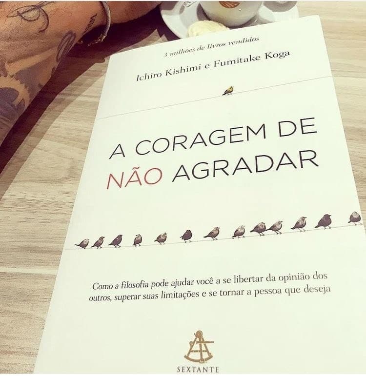 Book A Coragem de Não Agradar