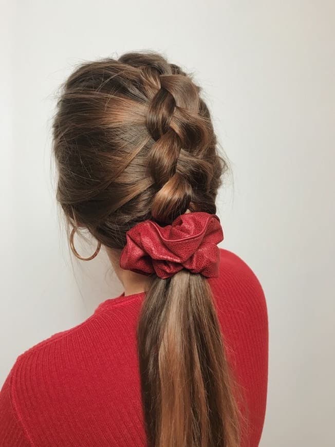 Fashion Red Scrunchie