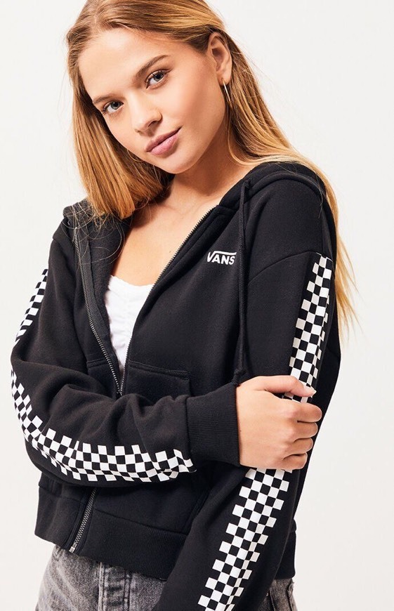 Product Cropped Zip Up Hoodie