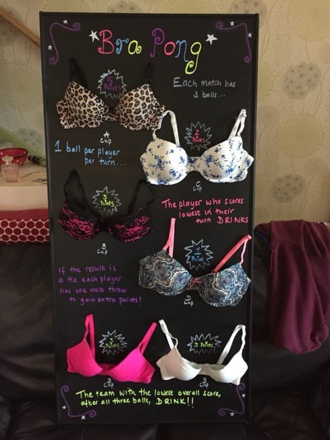 Fashion Bra Pong