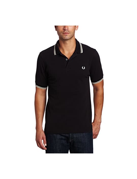 Fashion Fred Perry M3600, Polo Para Hombre, Negro