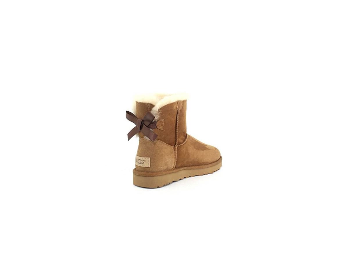 Producto UGG Female Mini Bailey Bow II Classic Boot, Chestnut, 7