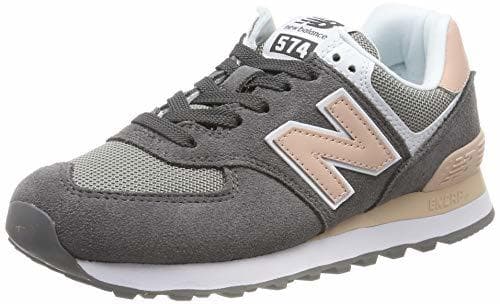 Fashion New Balance 574v2, Zapatillas para Mujer, Gris