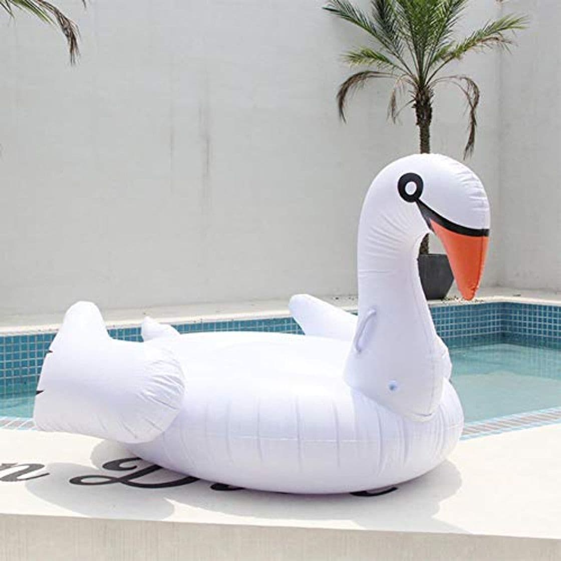 Producto SPI Flotador de Piscina Inflable 150cm Swan Gigante para Adultos Flamingo Ride-On