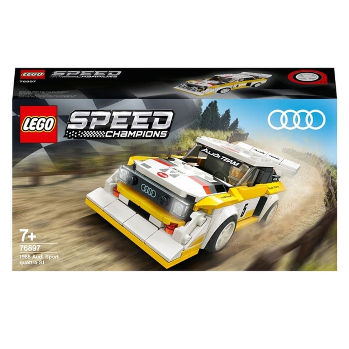 Product LEGO Speed Champion 1985 Audi Sport Quattro S1