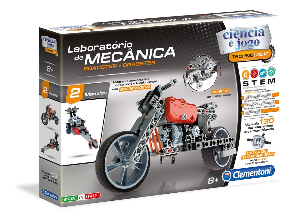 Producto Clementoni Laboratório de Mecânica Roadster & Dragster