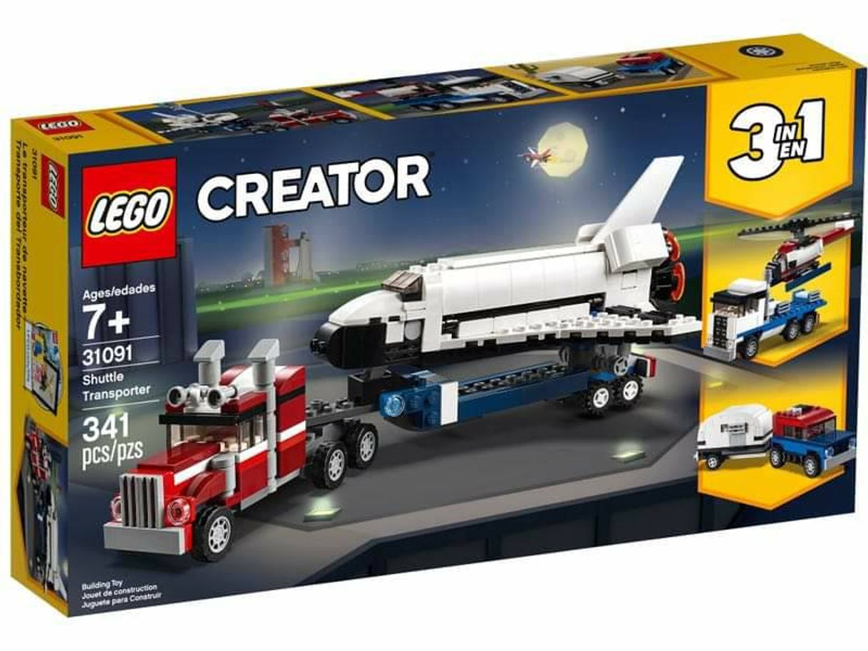 Producto LEGO Creator Reboque de Vaivém Espacial