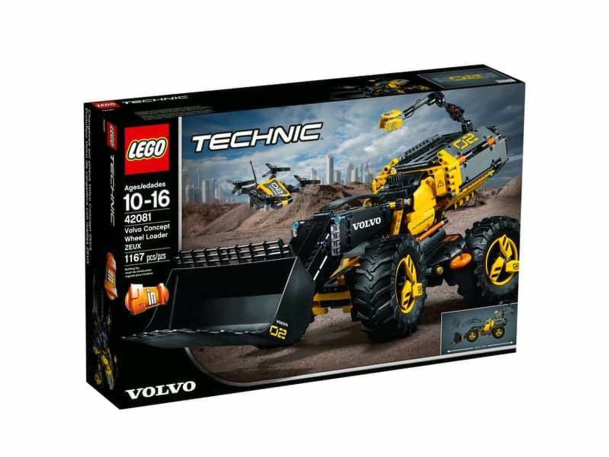 Producto LEGO Technic Carregadora de Rodaa Volvo Concept ZEUX