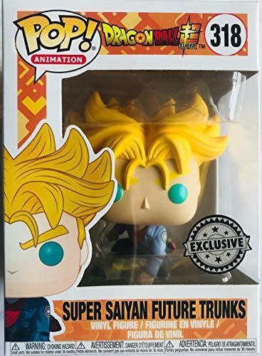 Juego Funko Pop Dragon Ball Future Trunks Super Sayan Exclusive, Multicolor