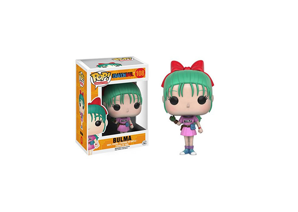 Juego Funko Dragonball Z Pop! Animation Vinyl Figure Bulma 9 cm Mini Figures