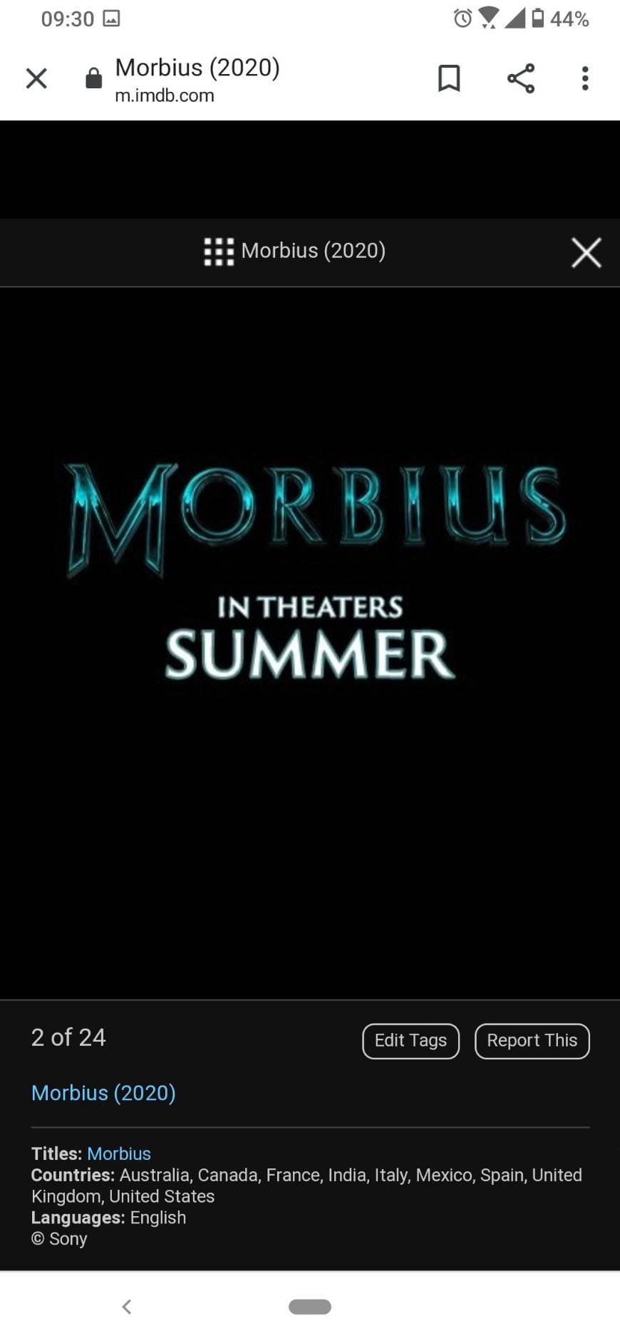 Movie Morbius (2020) - IMDb