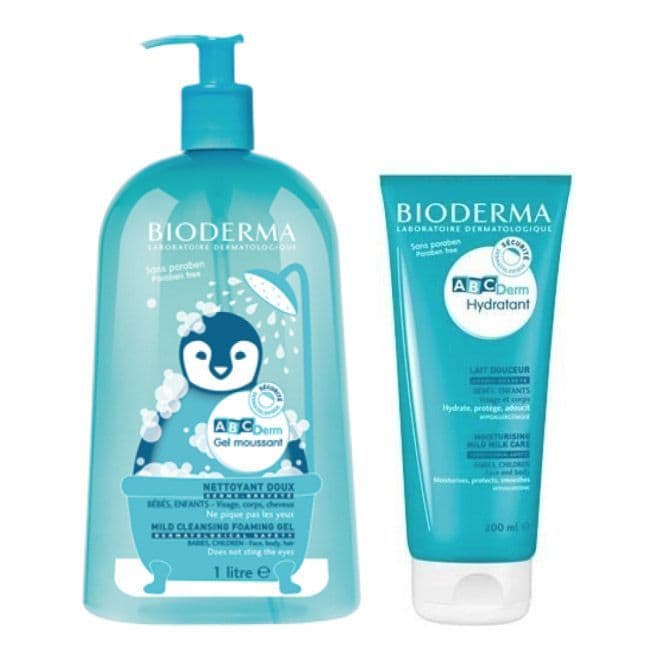 Moda Gel de banho bebê Bioderma