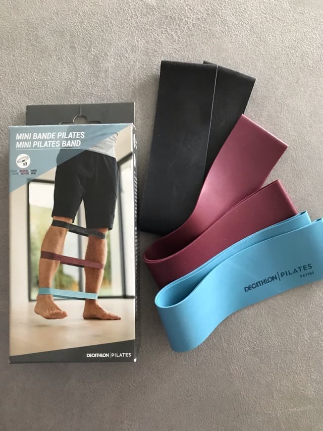 Moda MINI BANDAS DE PILATES (3 RESISTÊNCIAS) NYAMBA - Decathlon