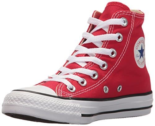 Moda Converse Chuck Taylor All Star Hi, Zapatillas Altas Unisex adulto, Rojo