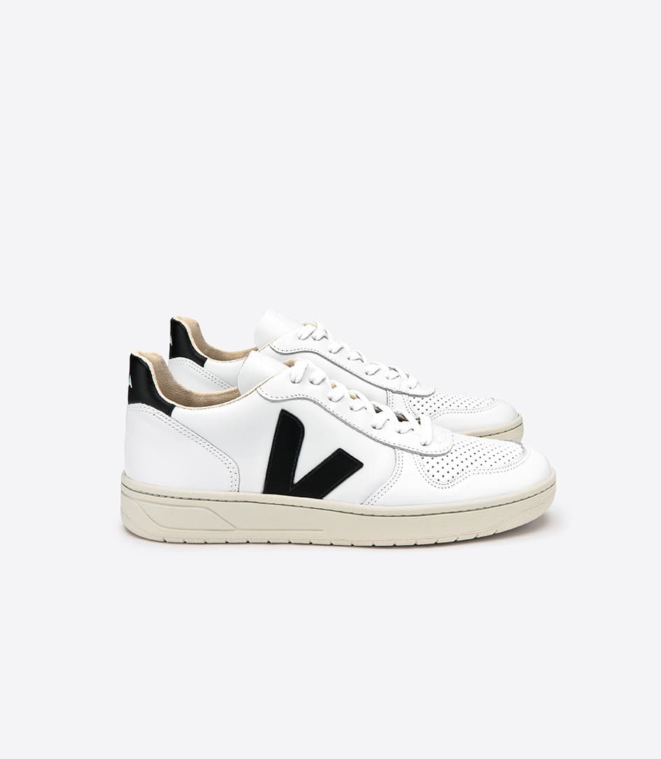 Moda VEJA V10 B Mesh White Gold Talla 37