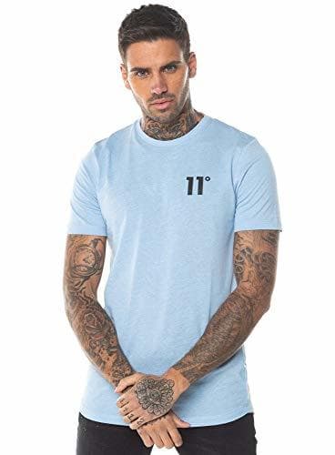 Fashion 11 Degrees Camiseta De Núcleo M CST Blue