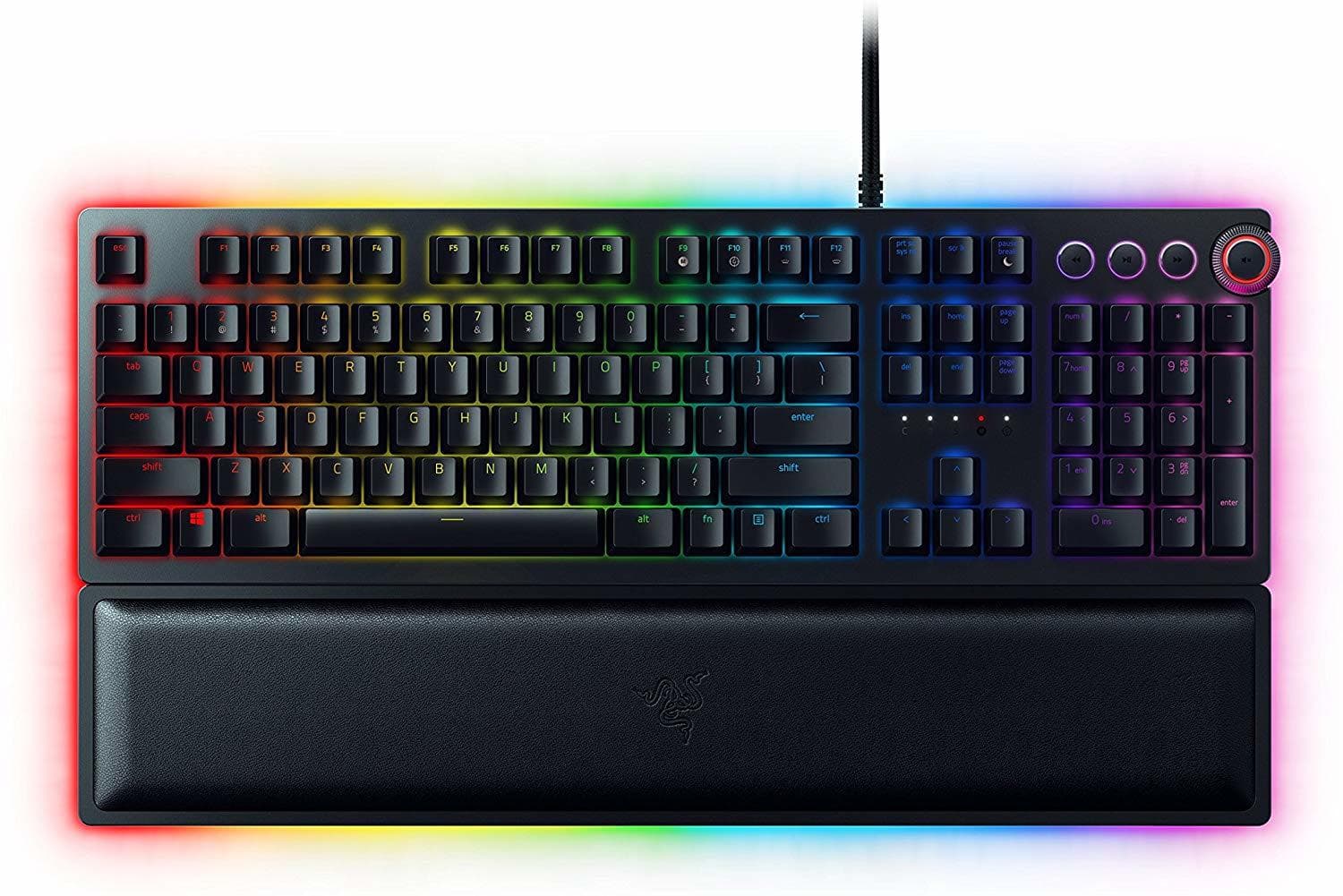 Electrónica Razer Huntsman Elite- Teclado con Switches Opto Mecánicos Mejorados