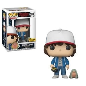 Moda Funko POP Dustin e Dart Stranger things 