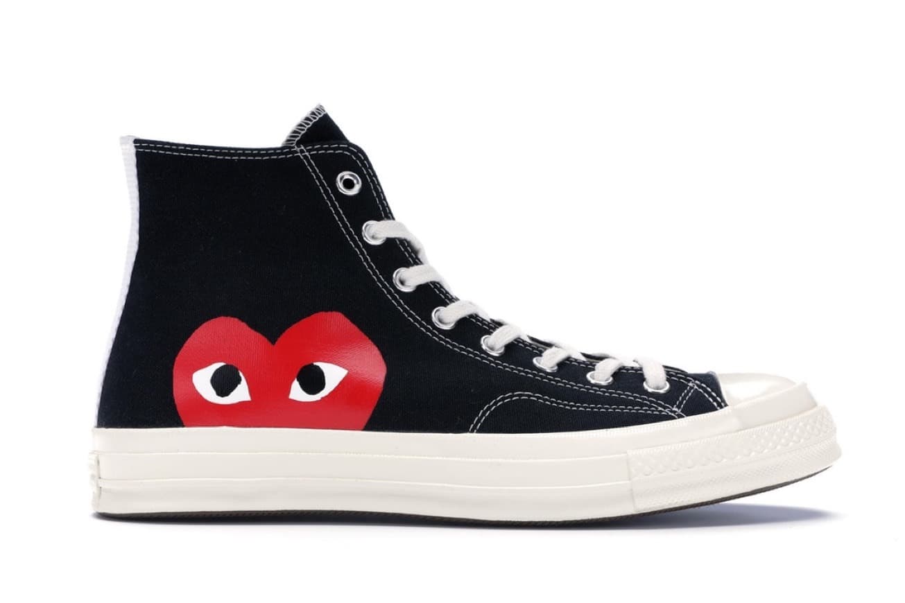 Moda Converse Chuck Taylor All-Star 70s Hi Comme des Garcons PLAY