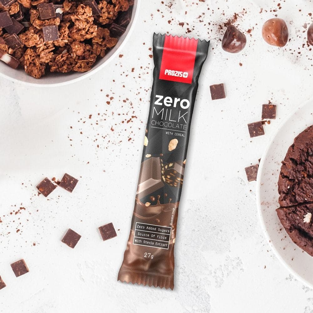 Producto Prozis Zero Milk Chocolate with Cereals 27g