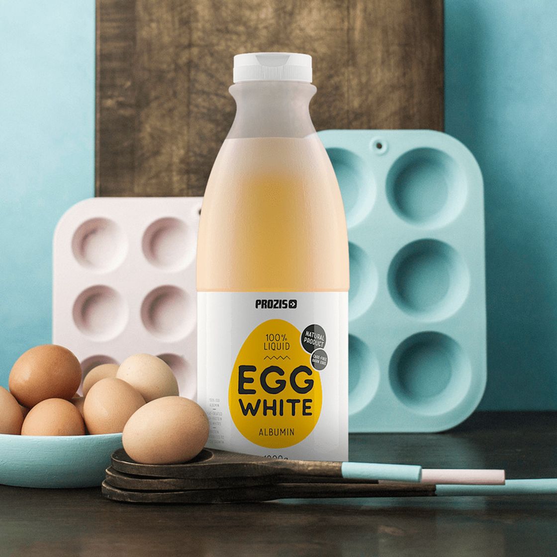 Producto Prozis 100% Liquid Egg White Albumin 1000g