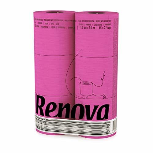 Home Renova Fucsia papel higiénico