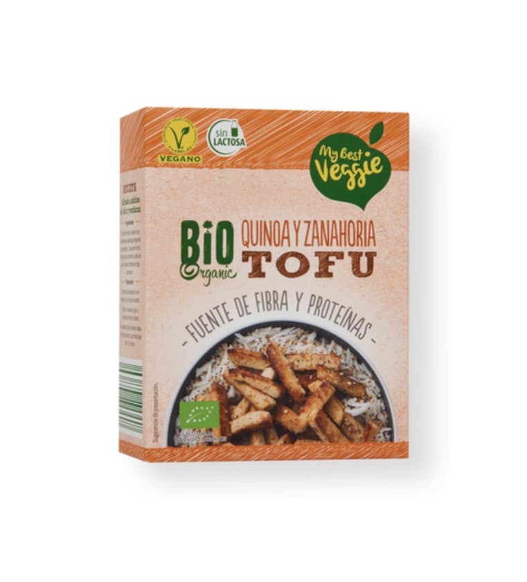 Producto Tofu de quinoa y zanahorias 🥕 