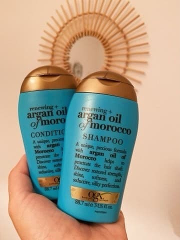 Belleza OGX - Champú Aceite de Argán para restaurar y fortalecer el cabello