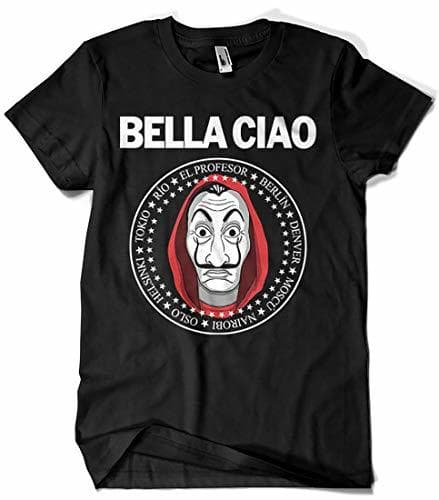 Moda Camisetas La Colmena 1743-Bella Ciao