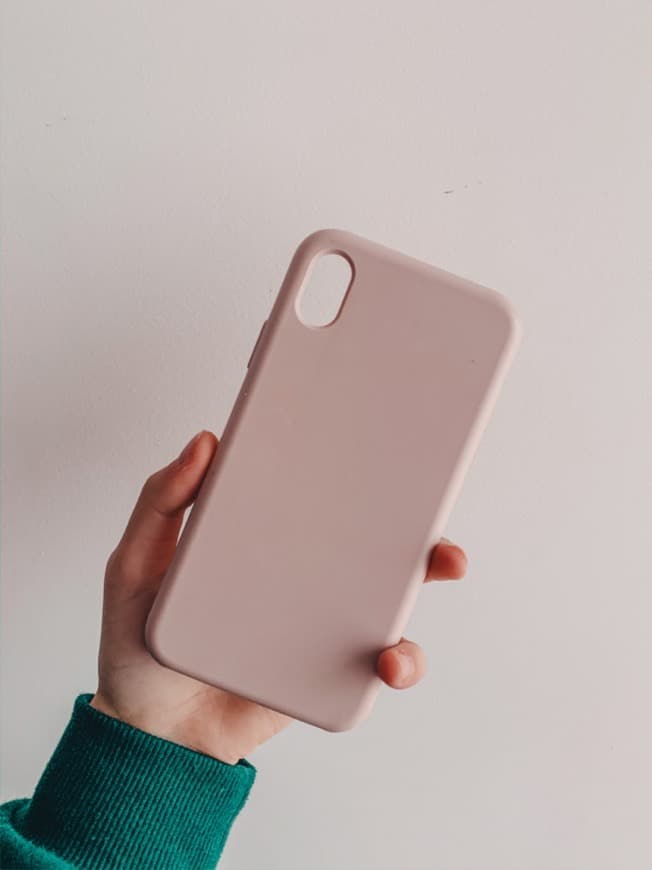 Moda Capa rosa bebe IPhone XR