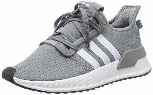 Fashion adidas U_Path Run J, Zapatillas Unisex niños, Gris