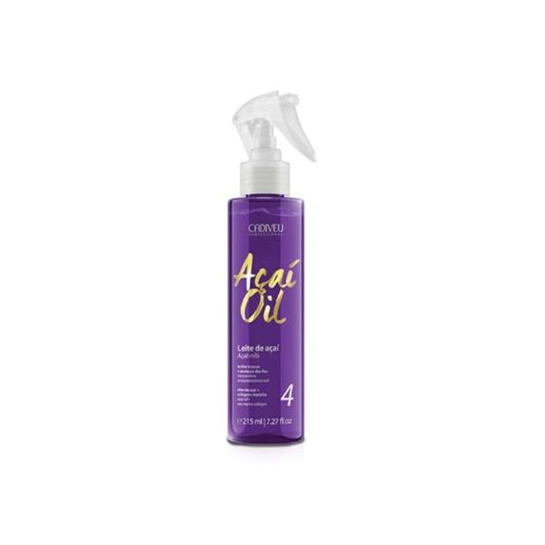 Product Cadiveu Açai Oil Leite De Açai 4 - 215Ml » Finalizante »