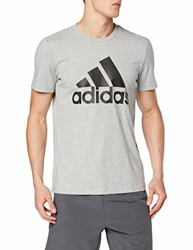 Fitness adidas Most Haves Badge of Sports TS M Camiseta, Hombre, Gris