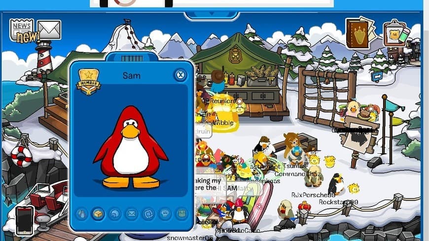 App Club Penguin Online