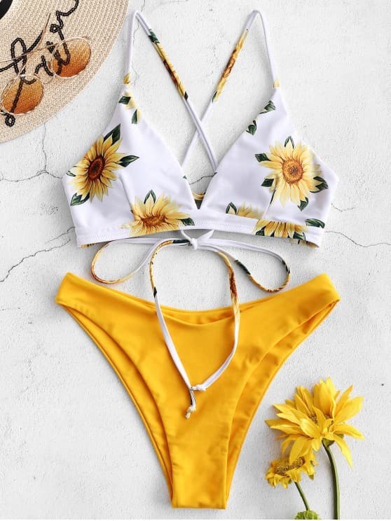 Product Bikini Sunflower-Zaful