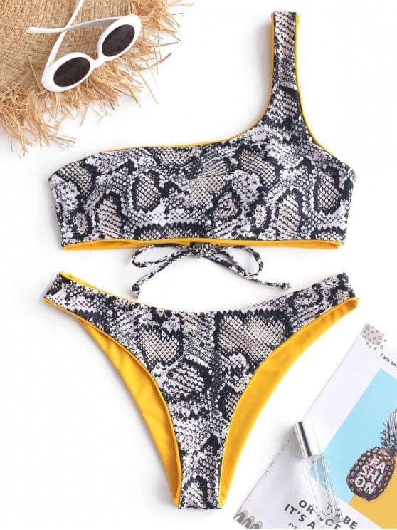 Product Bikini Snakesin Leopard-Zaful