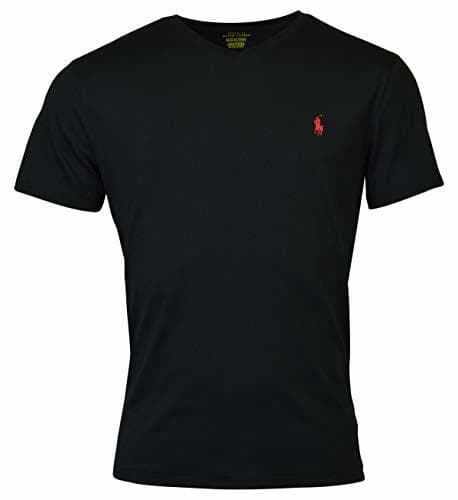 Fashion Polo Ralph Lauren Camiseta con cuello en V de los hombres