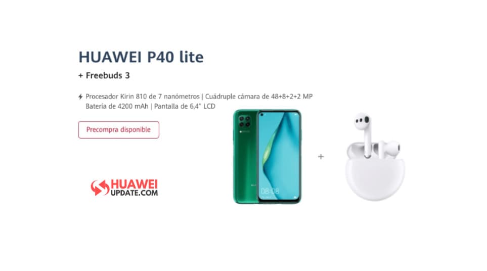 Producto Huawei P40 Lite