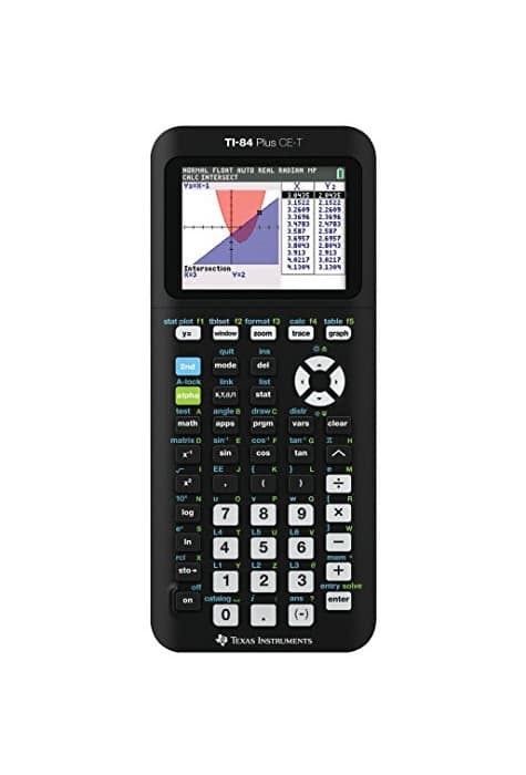 Producto Texas Instruments 84PLCE/TBL/2E5/A TI-84 Plus CE-T - Calculadora gráfica, cable USB