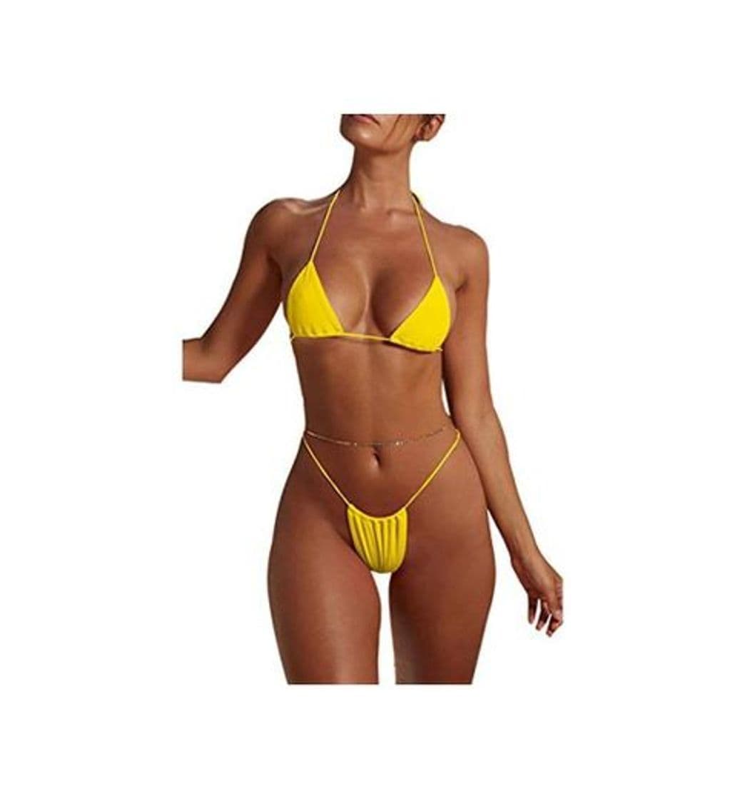 Product Conjunto De Bikini Sexy Micro Traje De Baño Bikini Triángulo Tanga 2