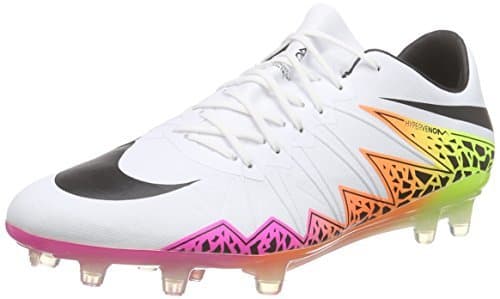 Place Nike Hypervenom Phinish FG, Botas de fútbol para Hombre, Blanco