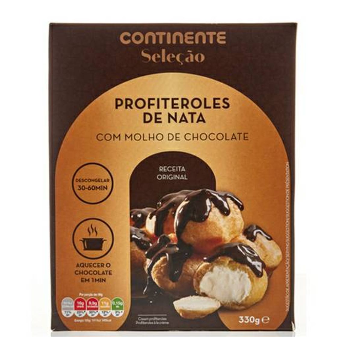 Producto Profiteroles de nata