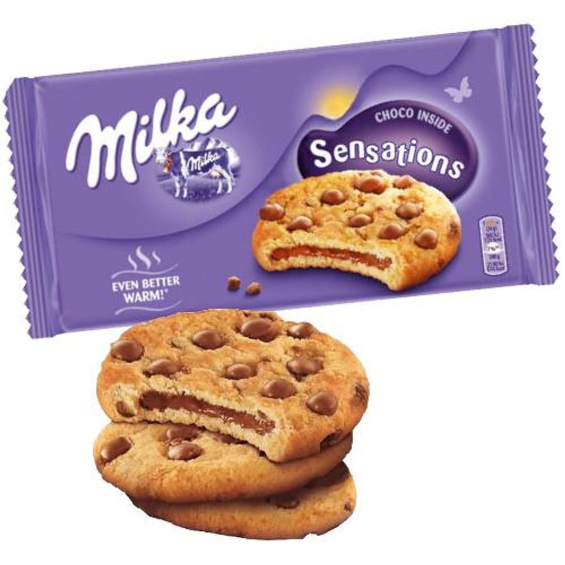 Producto Milka Cookies Sensations Chocolate Galletas