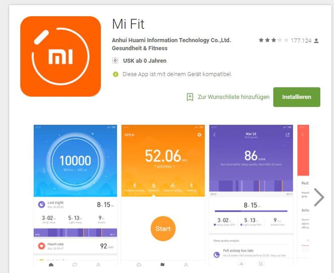 App Mi Fit