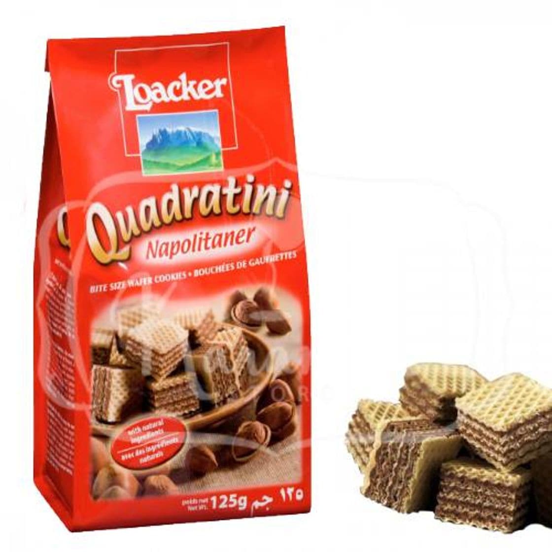 Producto Loacker quadratini napolitana